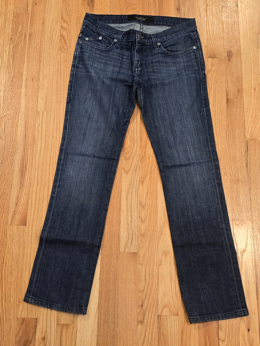 Rock & Republic Dark Blue Straight-Leg Jeans